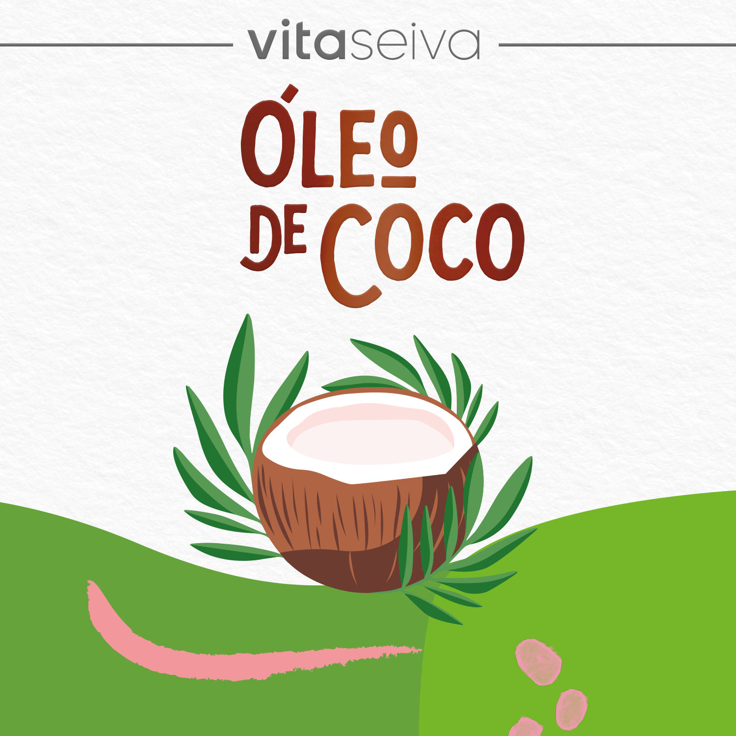 Vitamina Vita Seiva Óleo de Coco 10ml