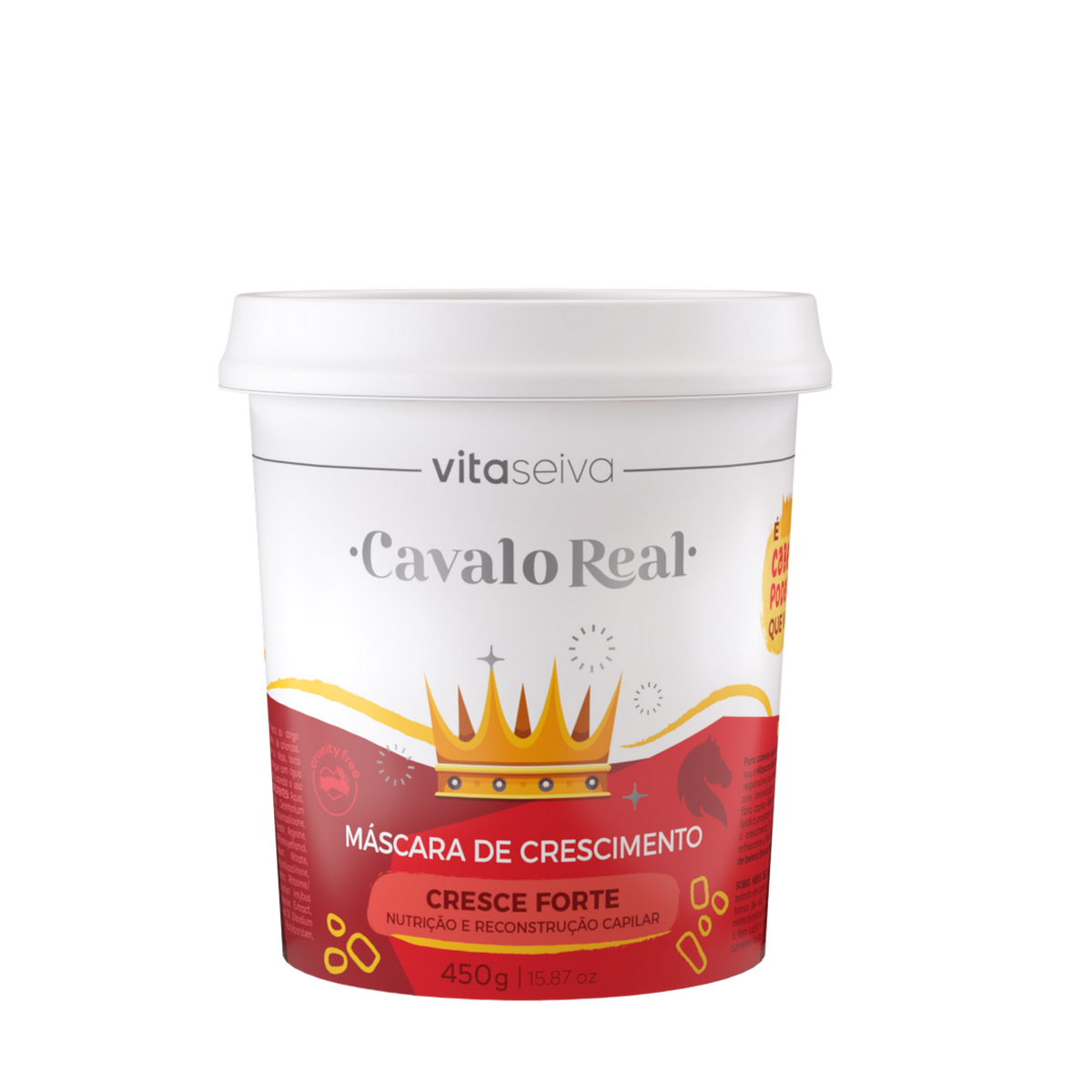 Máscara Vita Seiva Cavalo Real 450g Crescimento