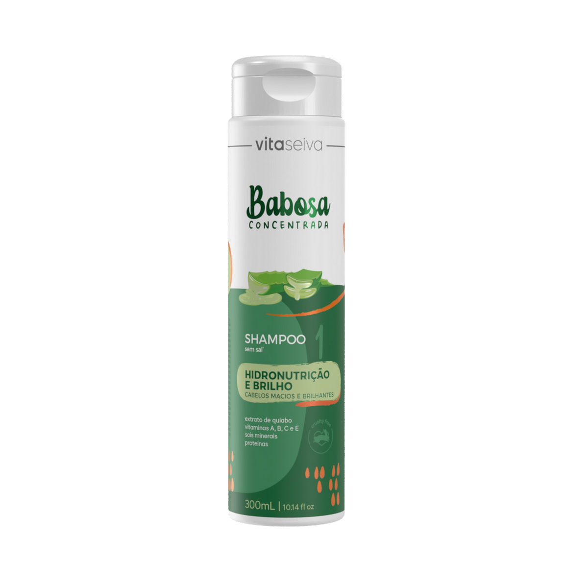 Shampoo Vita Seiva Babosa Concentrada 300ml