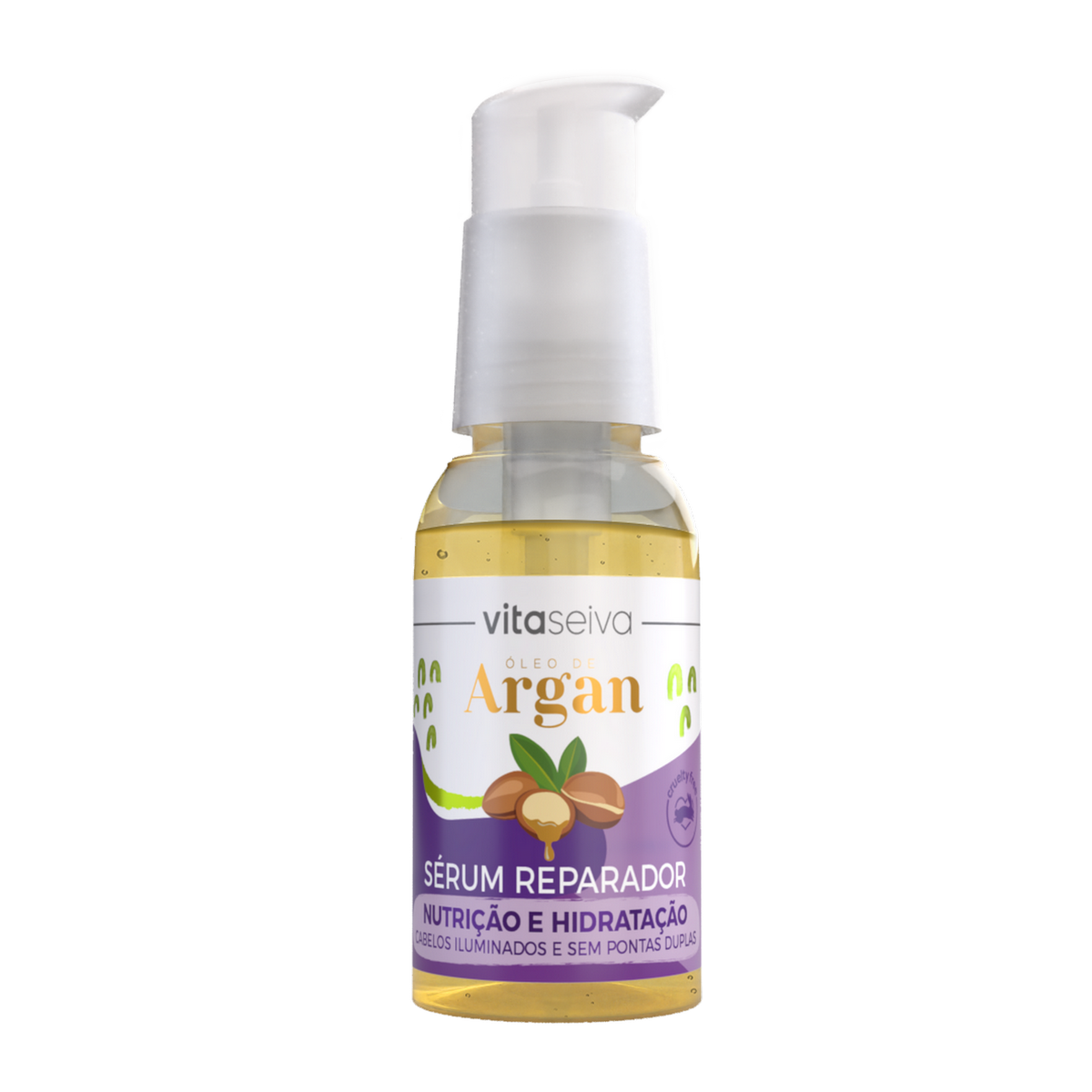 Sérum Vita Seiva Óleo de Argan 60ml Reparador