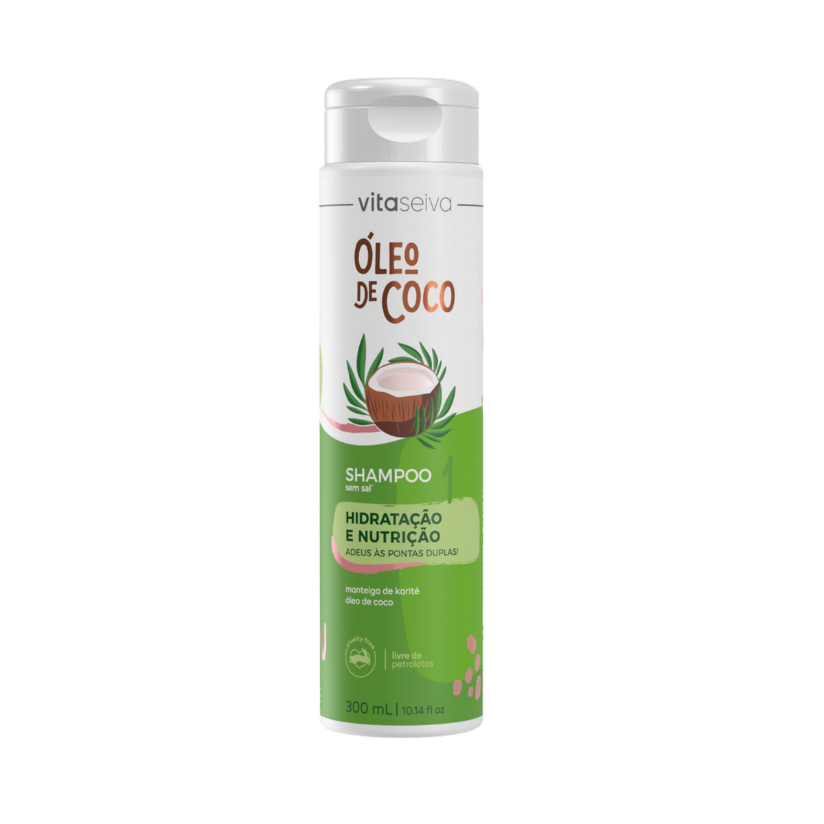 Shampoo Vita Seiva Óleo de Coco 300ml