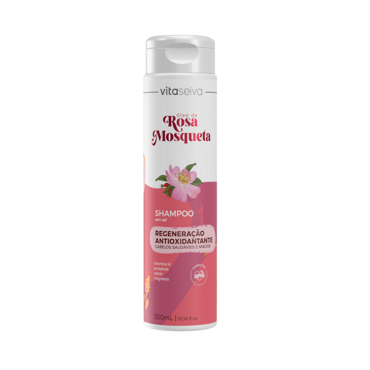 Shampoo Vita Seiva Óleo de Rosa Mosqueta 300ml