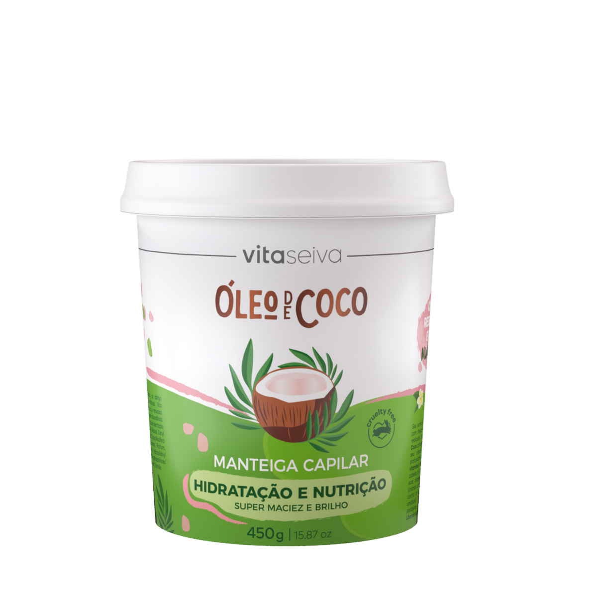 Manteiga Vita Seiva Óleo de Coco 450g