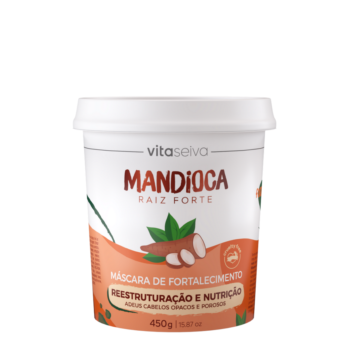 Máscara Vita Seiva Mandioca Raiz Forte 450g Fortalecimento