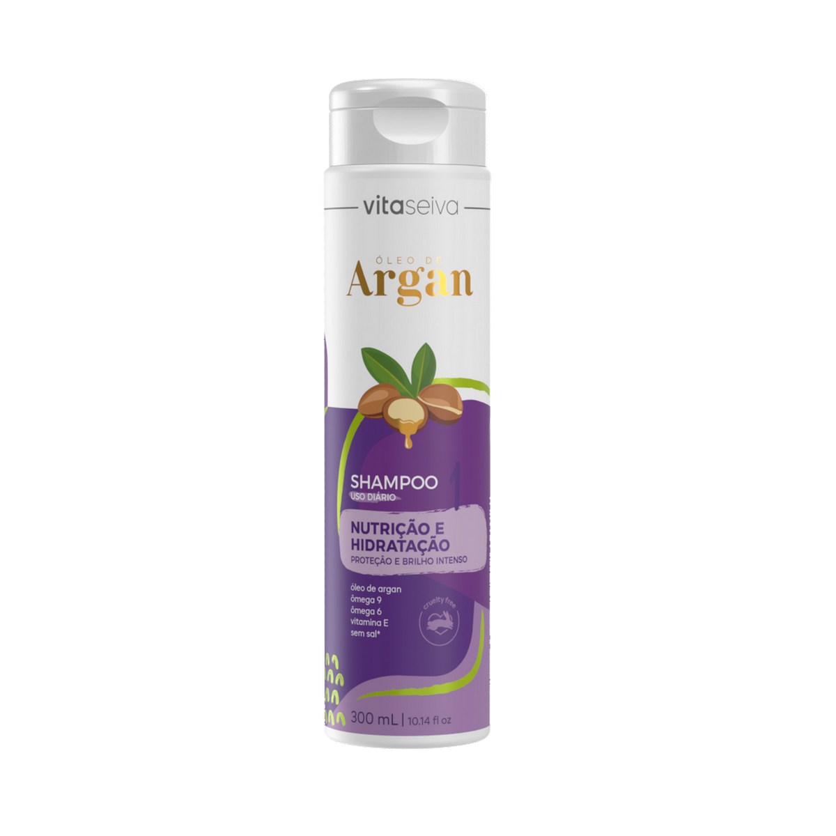 Shampoo Vita Seiva Óleo de Argan 300ml Diário