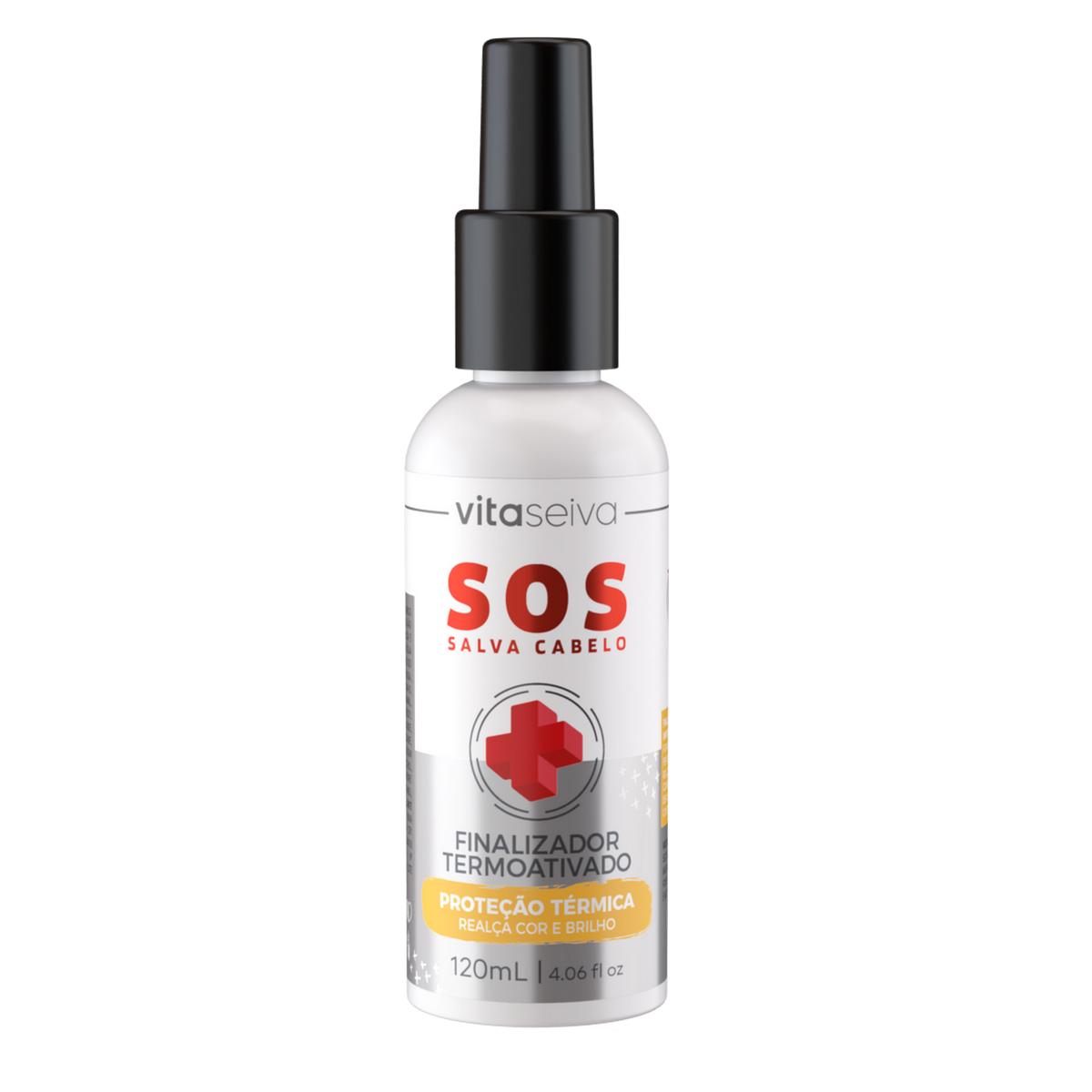 Finalizador Vita Seiva SOS Salva Cabelo 120ml Termoativado