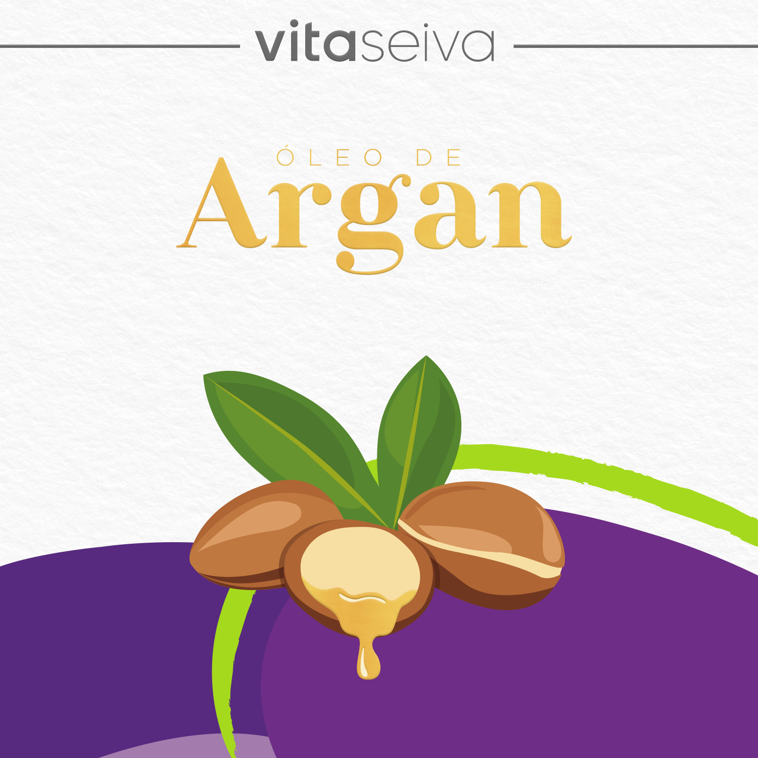 Sérum Vita Seiva Óleo de Argan 60ml Reparador