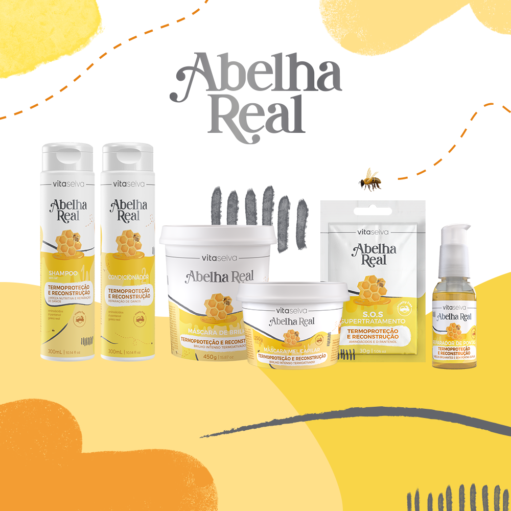 Reparador de Pontas Vita Seiva Abelha Real 60ml