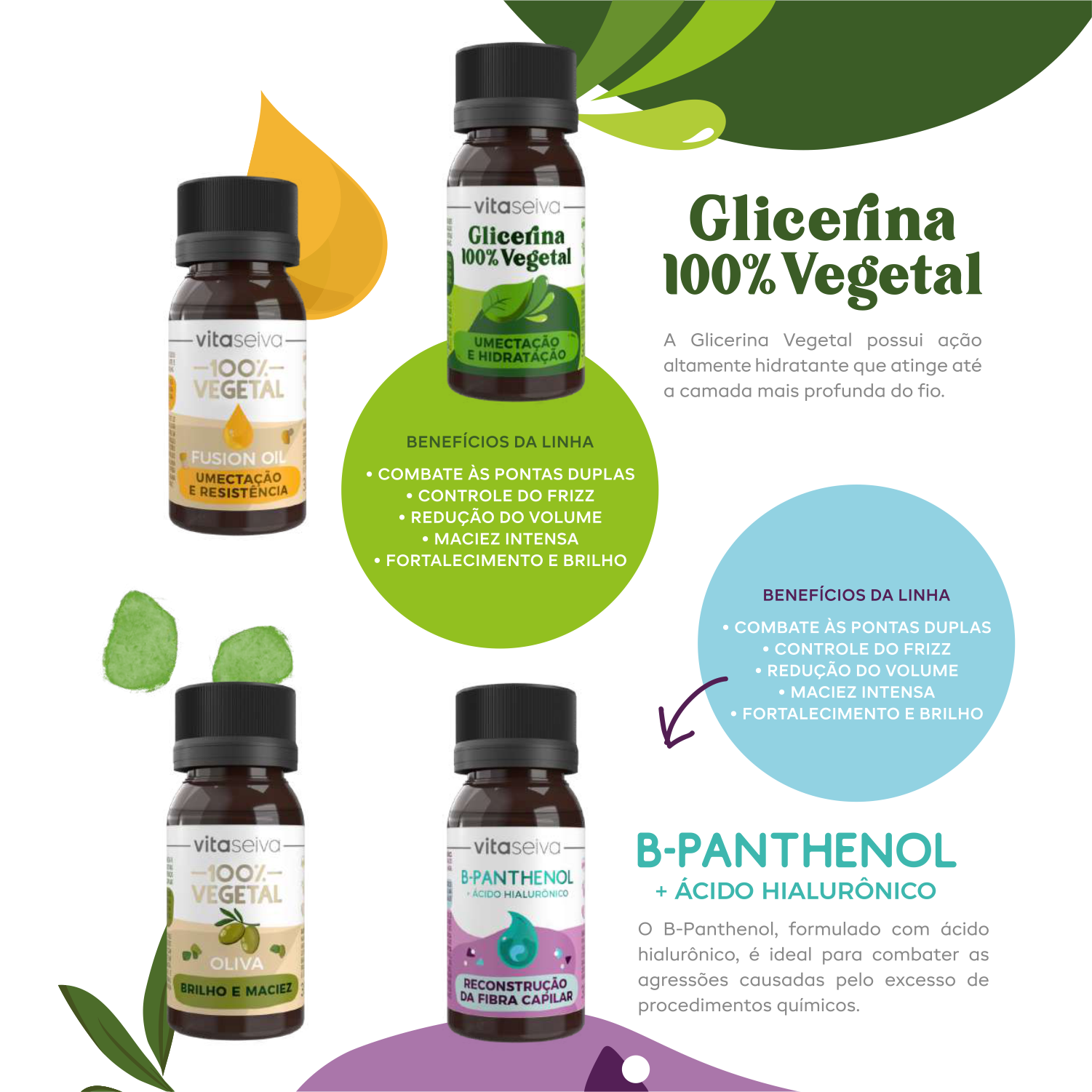 Óleo de Alecrim Vita Seiva 100% Vegetal 30ml