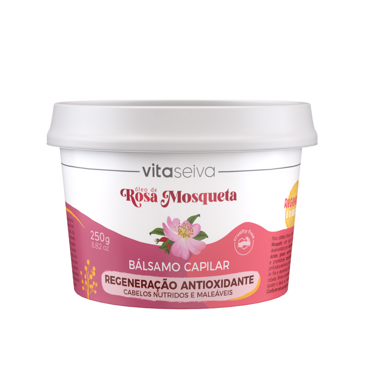 Bálsamo Vita Seiva Óleo de Rosa Mosqueta 250g