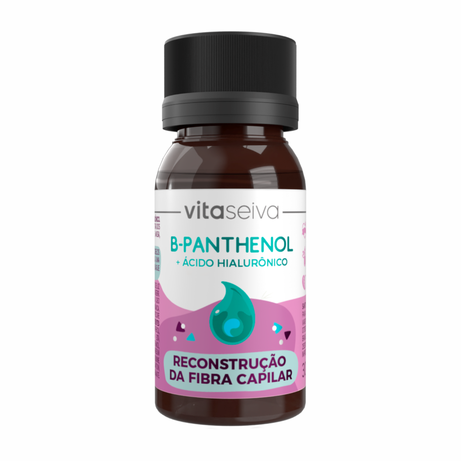 Óleo Capilar B-Panthenol 100% Vegetal Vita Seiva 30ml