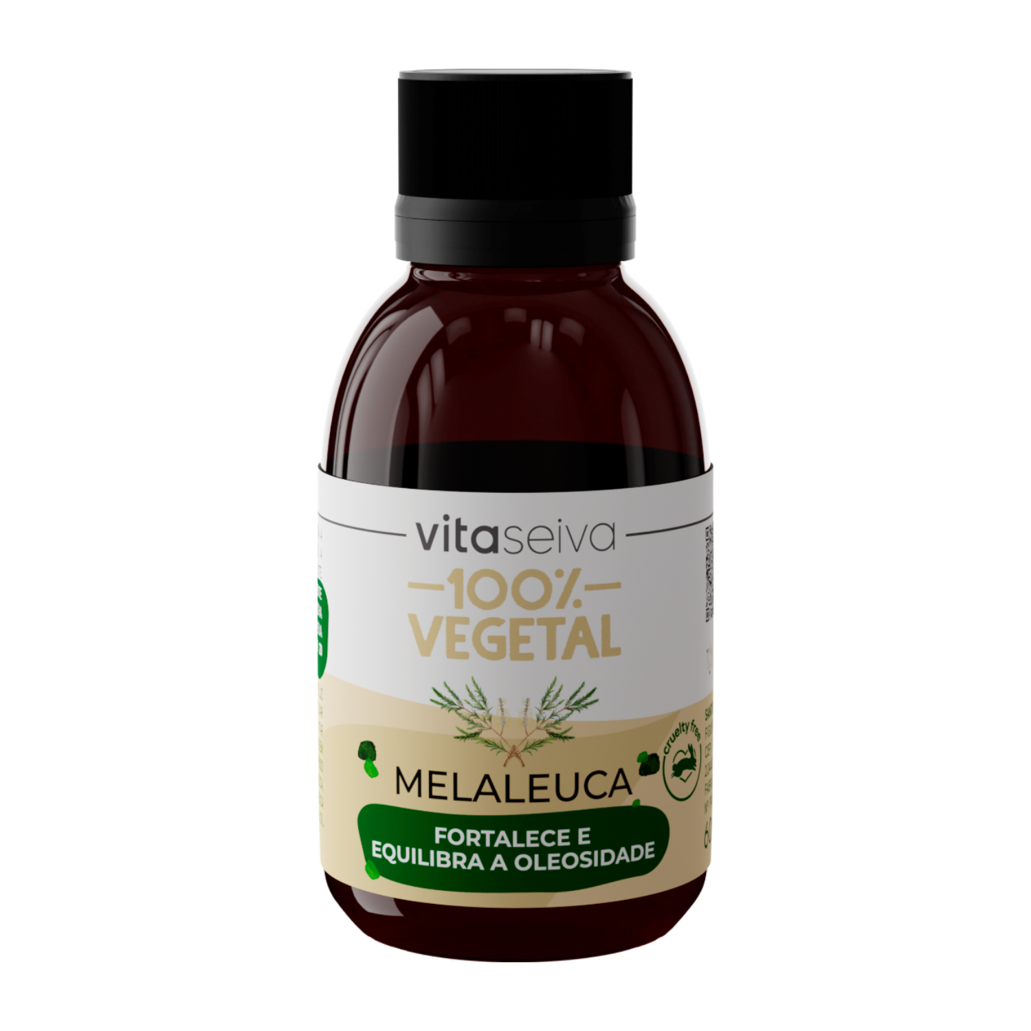 Óleo Capilar Malaleuca 100% Vegetal Vita Seiva 60ml