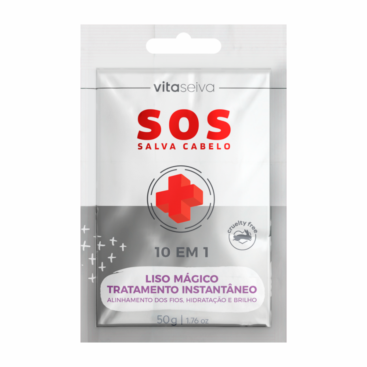 Sachê 10 em 1 SOS Salva Cabelo Vita Seiva 50g