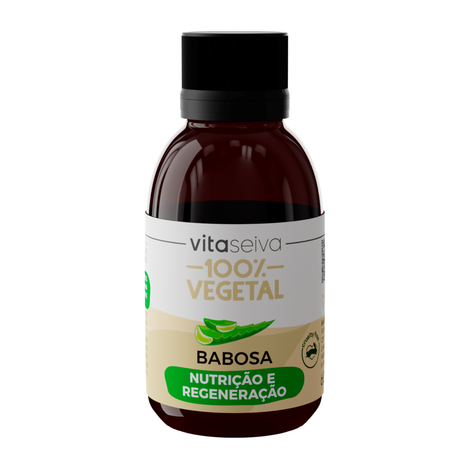 Óleo Capilar Babosa 100% Vegetal Vita Seiva 60ml