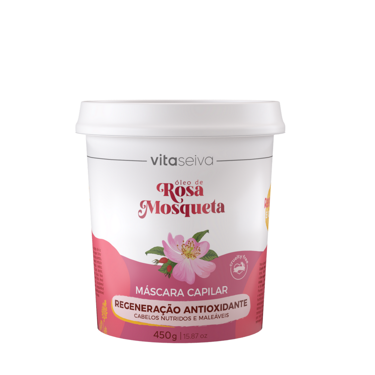 Máscara Vita Seiva Óleo de Rosa Mosqueta 450g