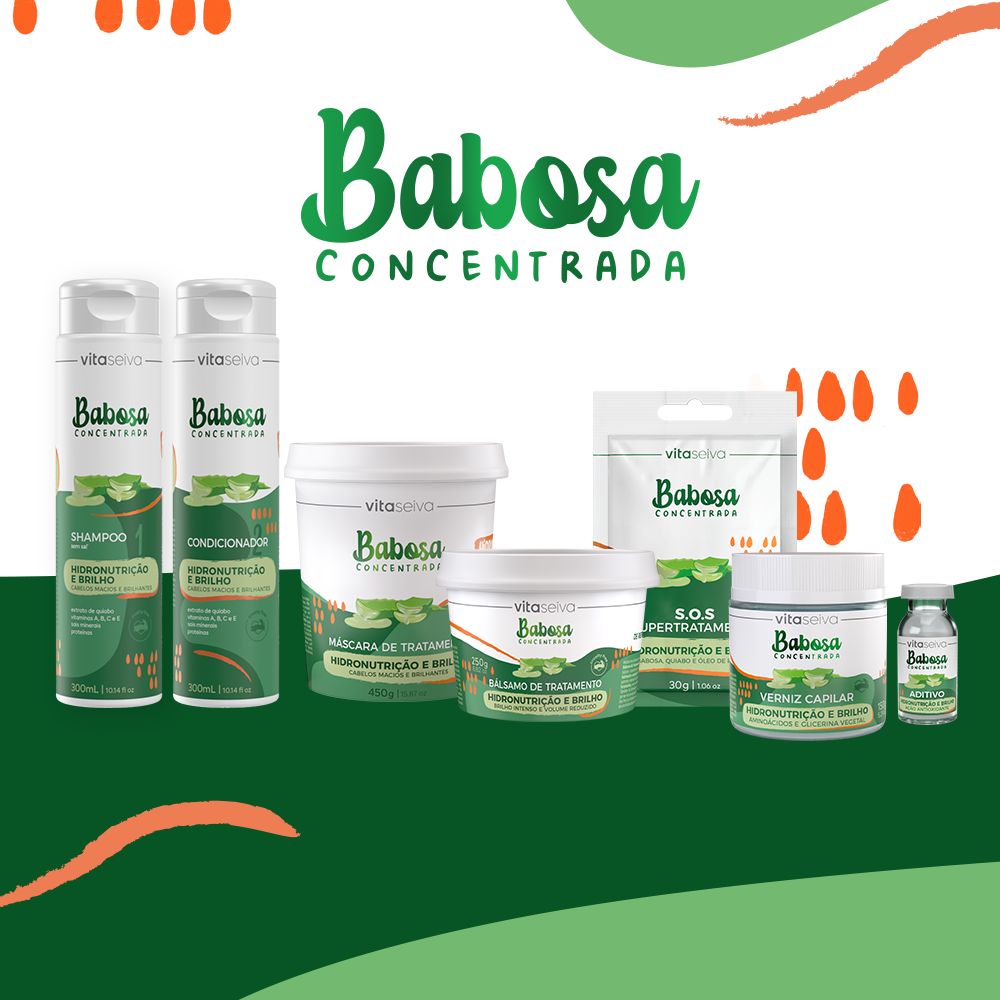 Shampoo Vita Seiva Babosa Concentrada 300ml