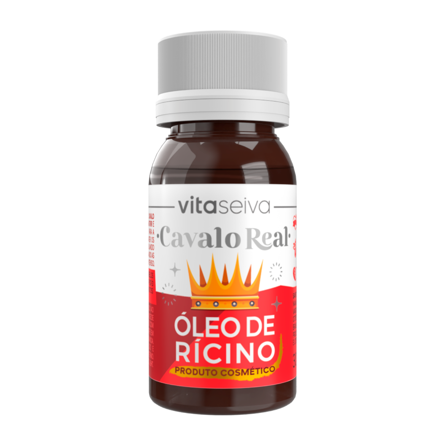 Óleo Capilar Rícino Cavalo Real Vita Seiva 30ml