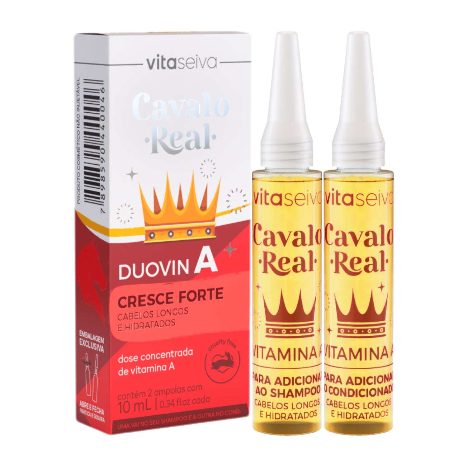 Vitamina Capilar Duovin A Cavalo Real Vita Seiva 20ml