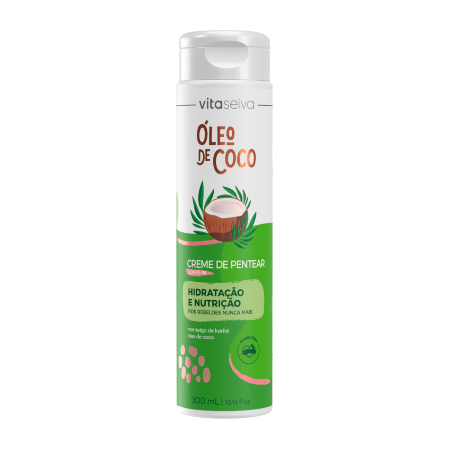 Creme de Pentear Óleo de Coco Vita Seiva 300ml