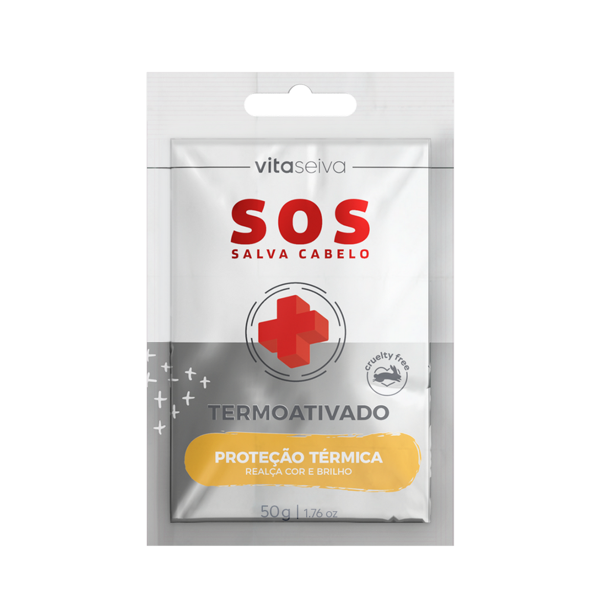 Sachê Vita Seiva SOS Salva Cabelo 50g Termoativado