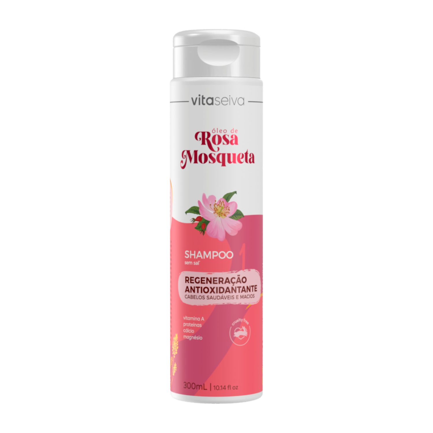 Shampoo Óleo de Rosa Mosqueta Vita Seiva 300ml