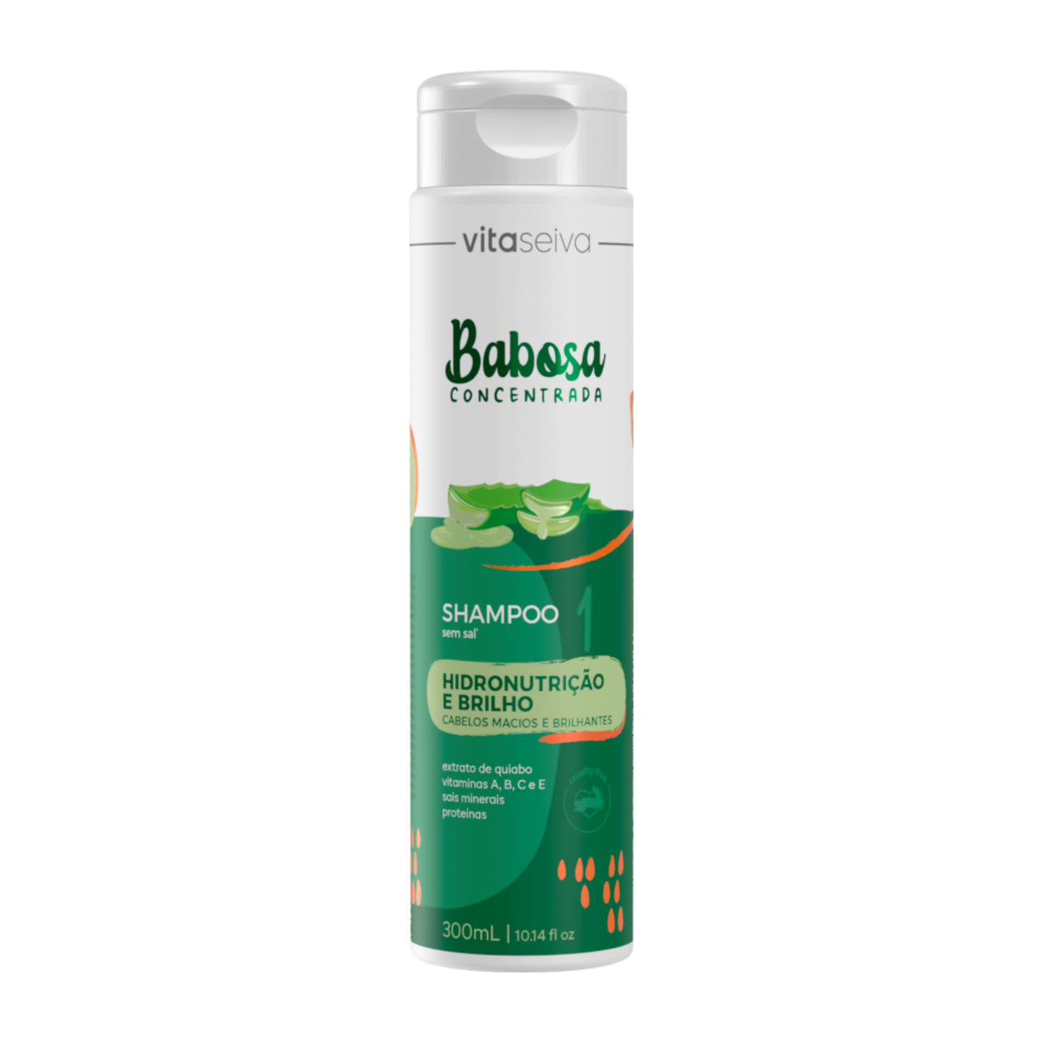 Shampoo Babosa Concentrada Vita Seiva 300ml