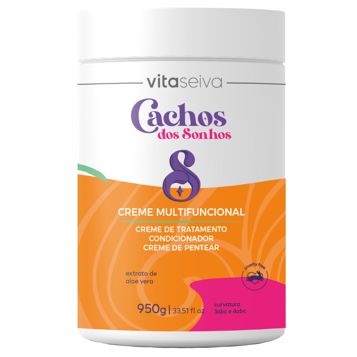 CREME DE PENTEAR CACHOS DOS SONHOS VITA SEIVA 950g