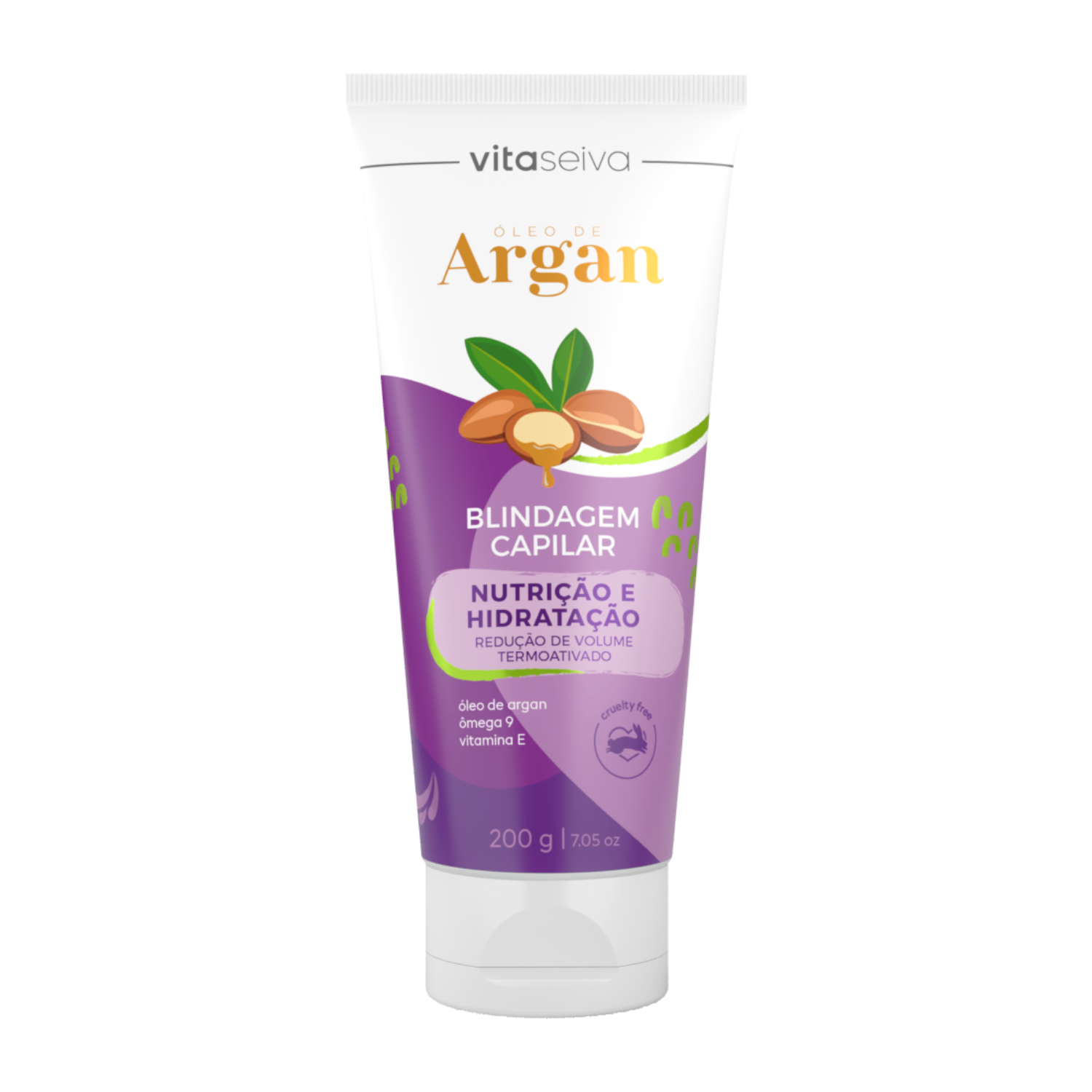 Blindagem Capilar Óleo de Argan Vita Seiva 200ml