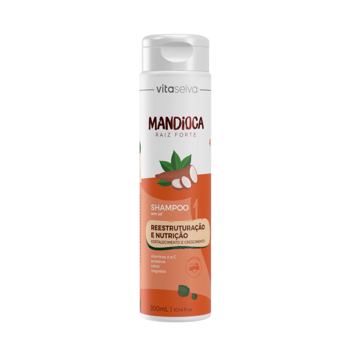 Shampoo Vita Seiva Mandioca Raiz Forte 300ml