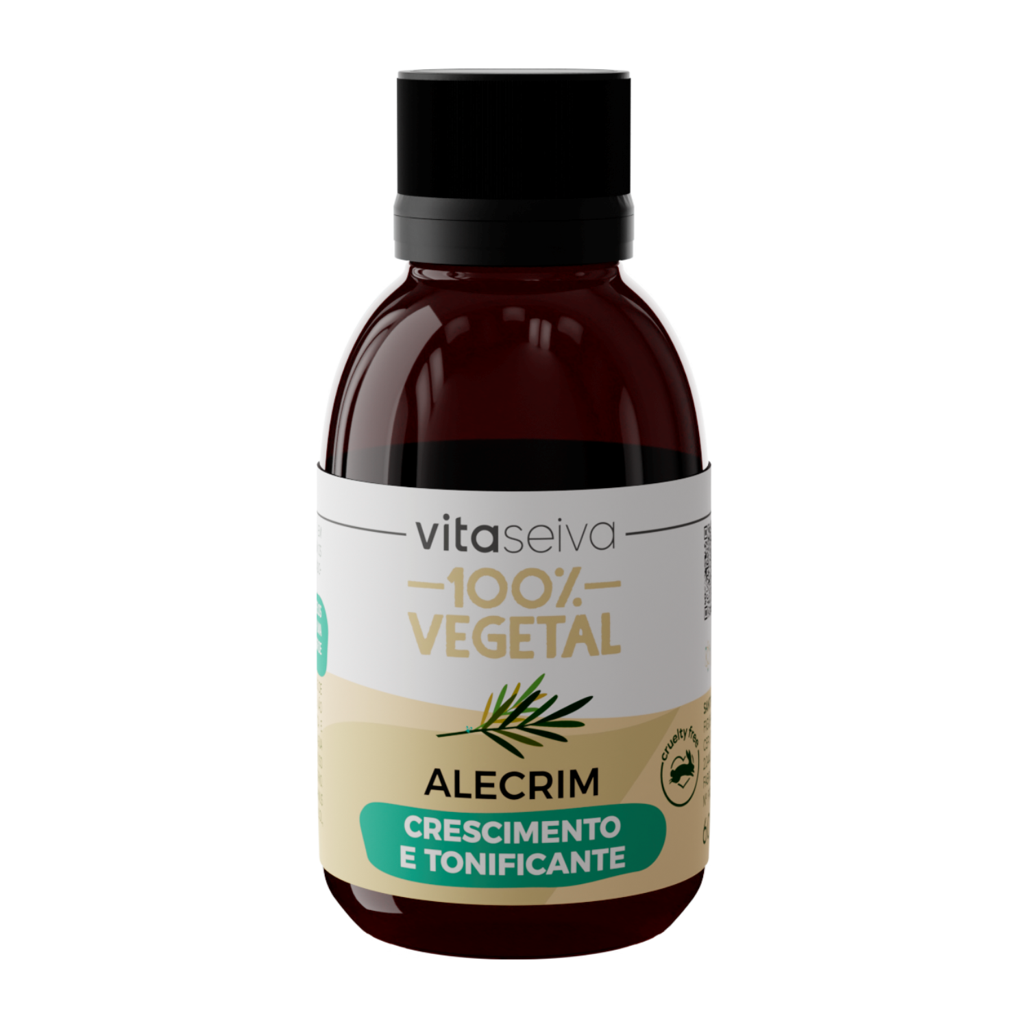 Óleo Capilar Alecrim 100% Vegetal Vita Seiva 60ml
