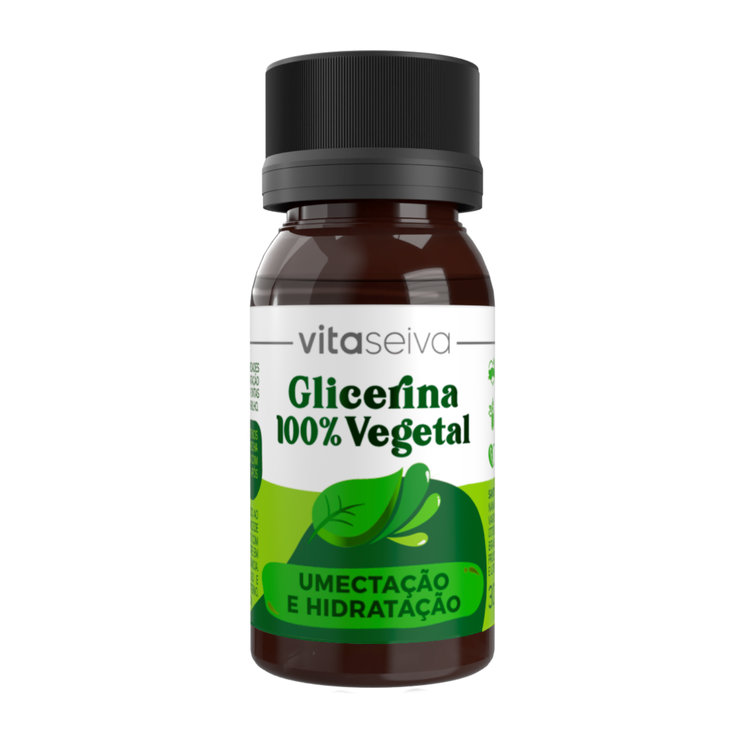 Óleo Capilar Glicerina 100% Vegetal Vita Seiva 30ml