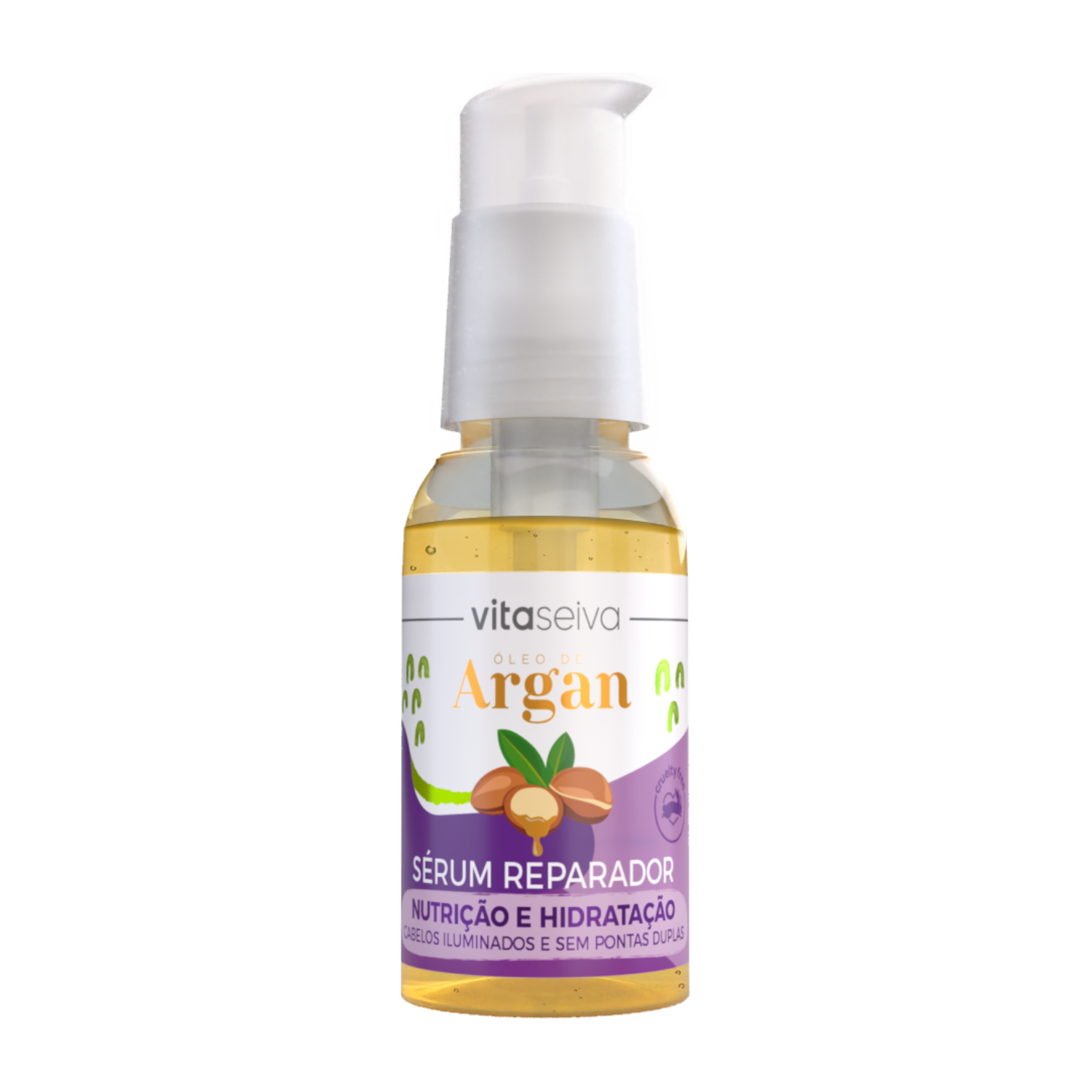 Sérum Reparador Óleo de Argan Vita Seiva 60ml
