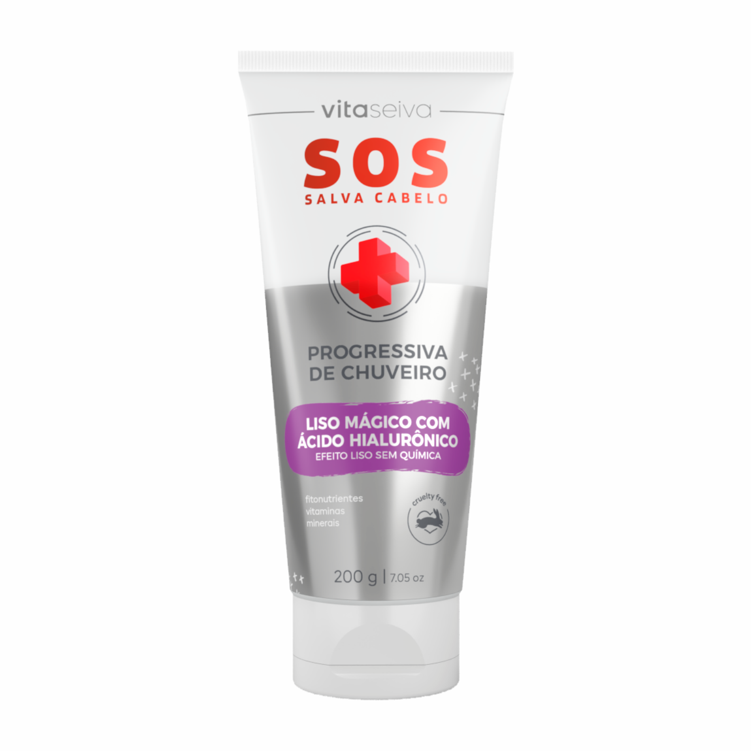 Progressiva de Chuveiro SOS Salva Cabelo Vita Seiva 200g